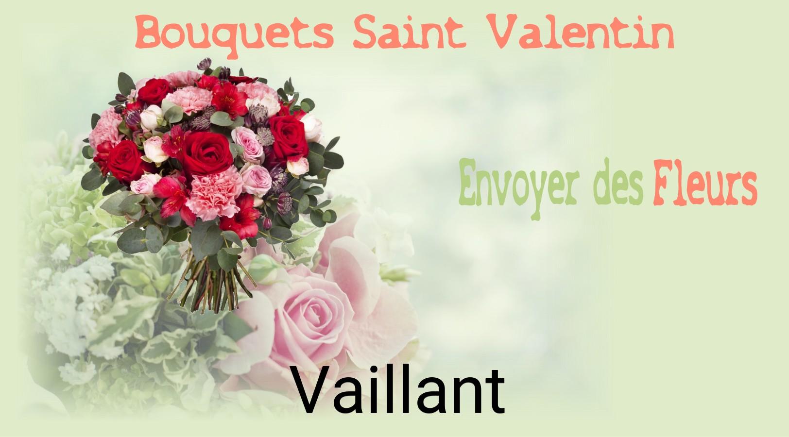 Roses de Saint-Valentin livrées à Vaillant